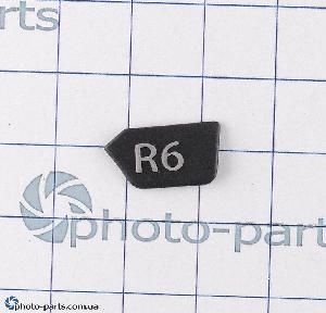 Шильдик Canon EOS R6, копия